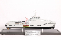 custom made model of 35m Crew Transfer Vessel